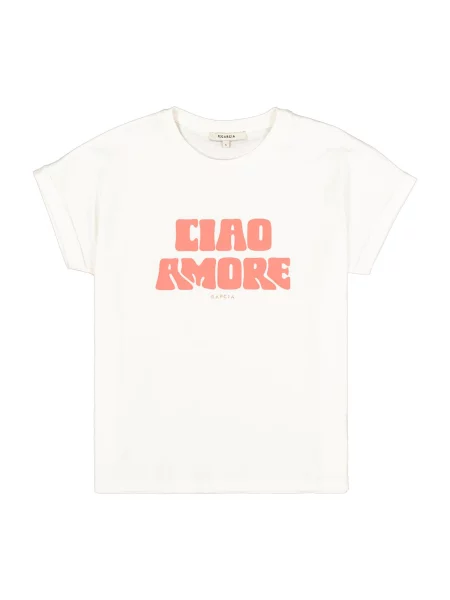 GARCIA Tricou roșu alb