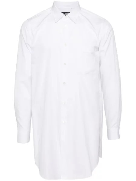 Cămașă Black Comme Des Garçons cu crăpătură alb