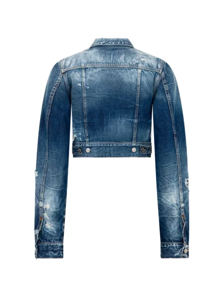 Geacă Dsquared2 clasică albastru