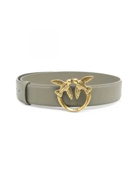 Pinko De piele LOVE BERRY H4 BELT VITELLO SET gri