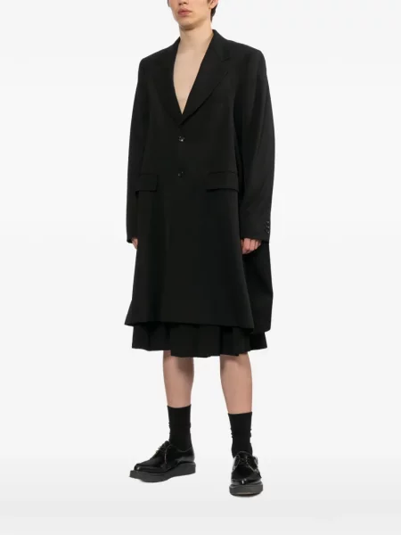 Вълнено палто Comme Des Garçons Homme Plus черно
