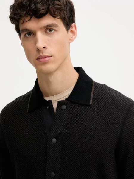 Вовняний кардиган Rag & Bone коричневий