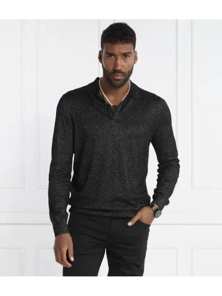 HUGO Pulover Sercury negru