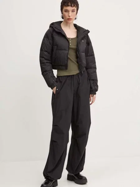 Tommy Jeans geaca negru