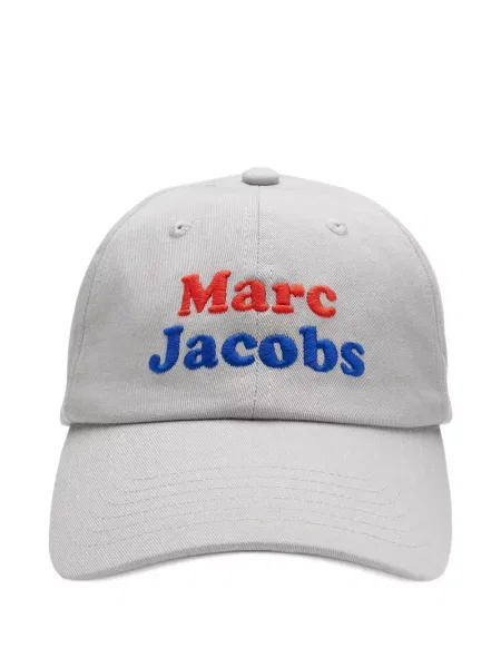 Șapcă Marc Jacobs cu broderie gri