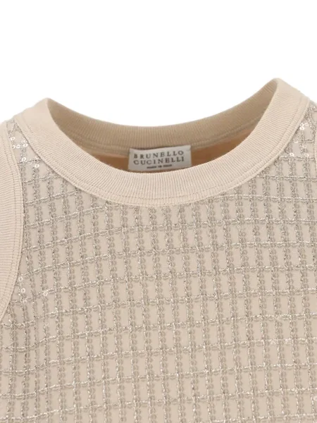 Top Brunello Cucinelli cu paiete