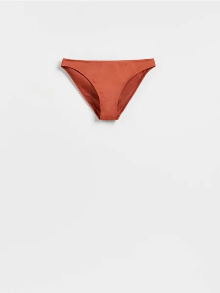 Reserved Dół od bikini bursztynowy