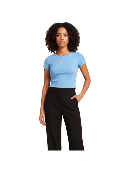 Calvin Klein Jeans Tricou deschis albastru
