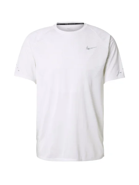 NIKE Tricou funcțional ADV STRIDE gri alb