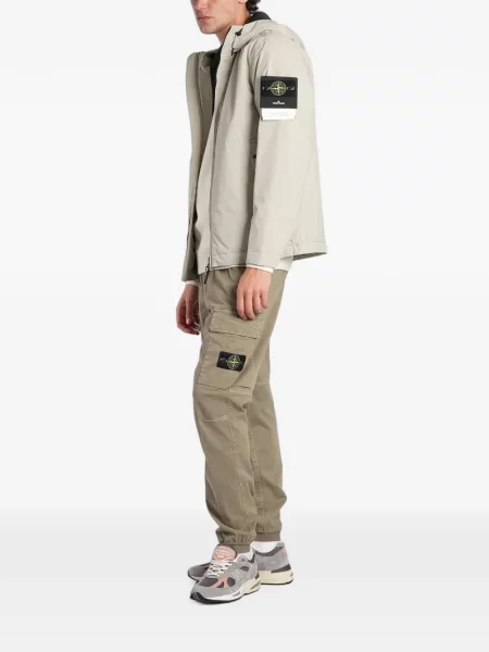 Geacă Stone Island cu glugă cu strasuri