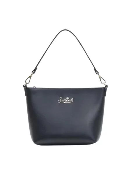 Torebka skórzana Mc2 Saint Barth skórzana czarna