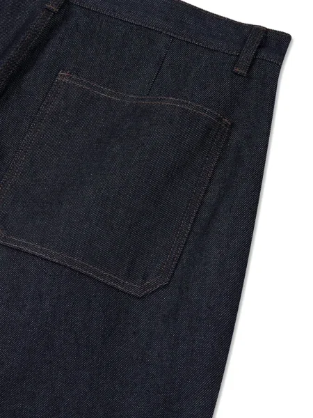 Pantaloni Studio Tomboy plisate albastru