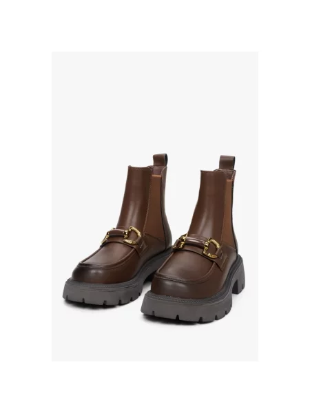Ботинки челси Estro коричневые