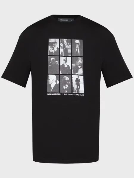 Футболка Karl Lagerfeld чорна
