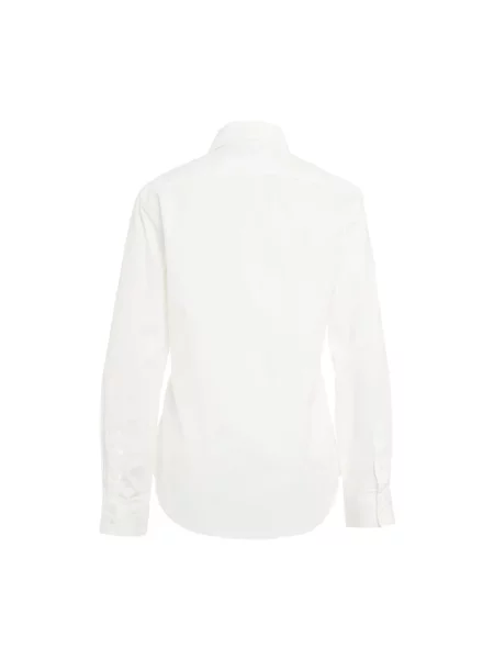 Długa koszula Polo Ralph Lauren z długim rękawem z twillu biała