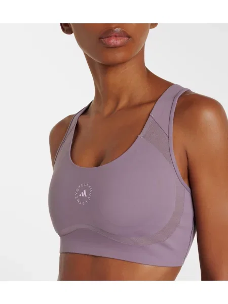 Sutien Adidas By Stella Mccartney cu autograf violet