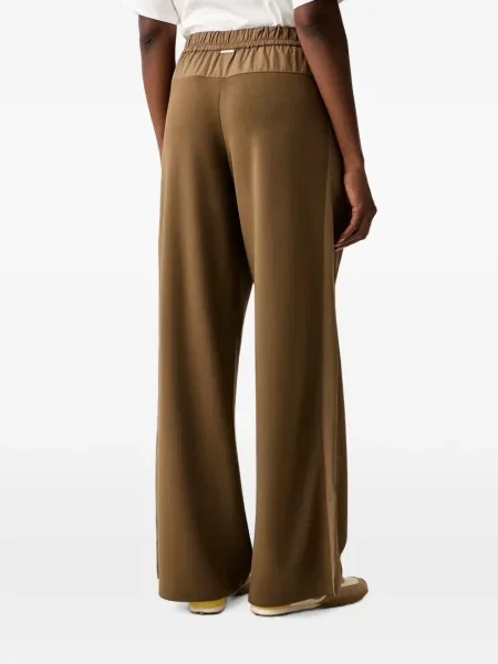 Pantaloni Twinset cu cordon maro