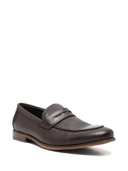 Pantofi loafer Sergio Moretti Firenze din piele maro