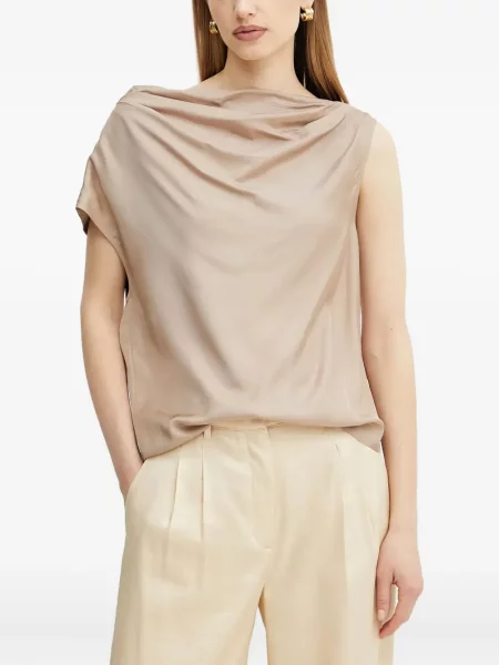 Bluzka Marciano bez rękawów drapowana