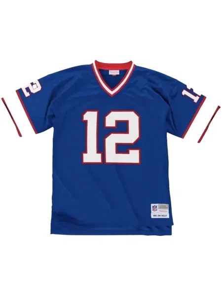 Tricou Mitchell & Ness din jerseu albastru