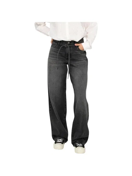 ONLY Blugi Gianna Balloon Fit negru