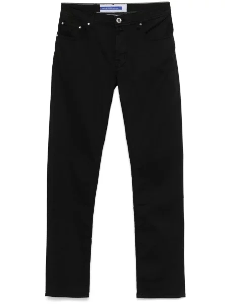 Straight fit džíny Jacob Cohen černé