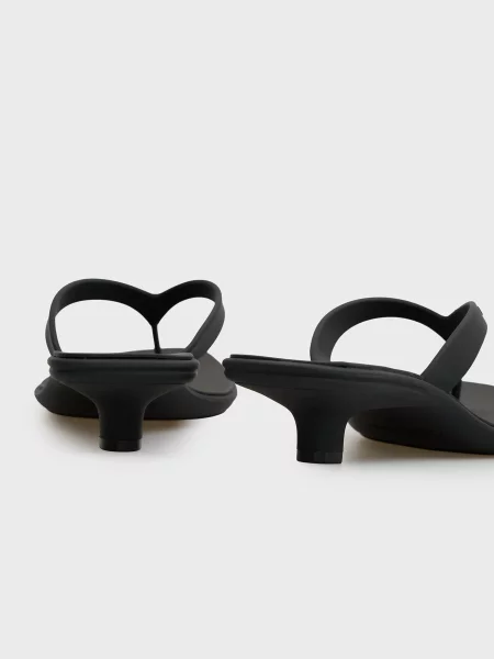 Мюлі Calvin Klein на низьких підборах чорні