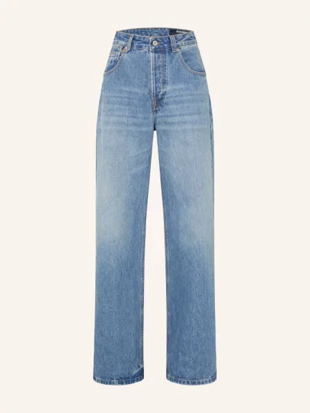 Jacquemus Široké Džíny Le De-Nimes Large blue/tabac modré