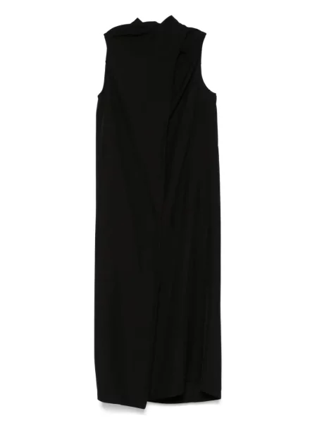 Rochie midi Uma Wang fără mâneci până la genunchi de costum negru