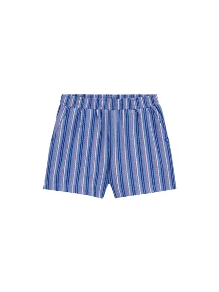 WE Fashion Pantaloni bleumarin / albastru regal / roz deschis alb