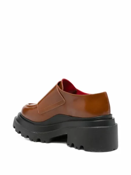 Pantofi loafer Plan C chunky maro