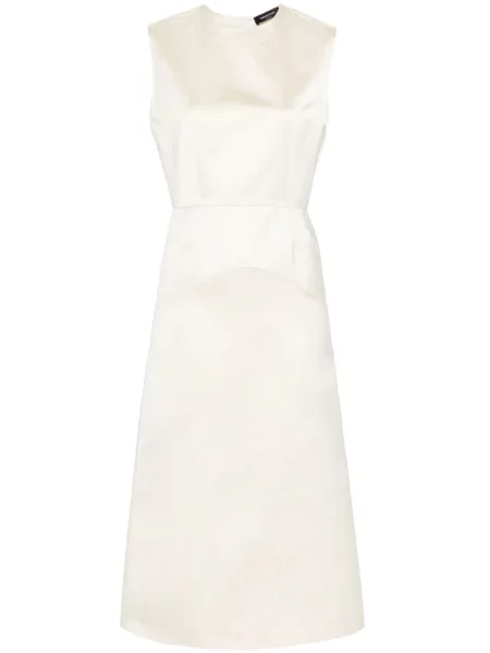 Rochie midi Fabiana Filippi din satin până la genunchi de costum