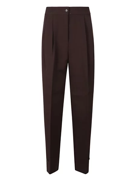Pantaloni The Frankie Shop maro