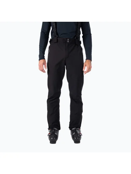 Lyžařské kalhoty Aulp Vizil Softshell Ski black černé