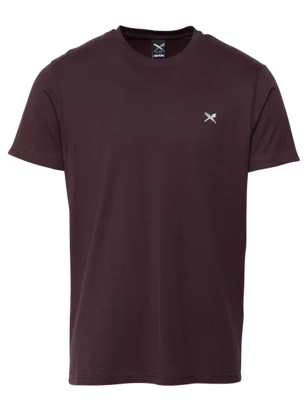 Iriedaily Tricou Tun Up mov vânătă alb