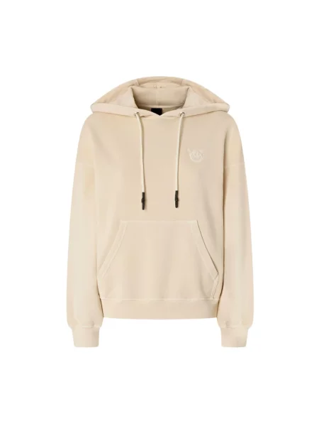 Jedwabna bluza Pinko beżowa