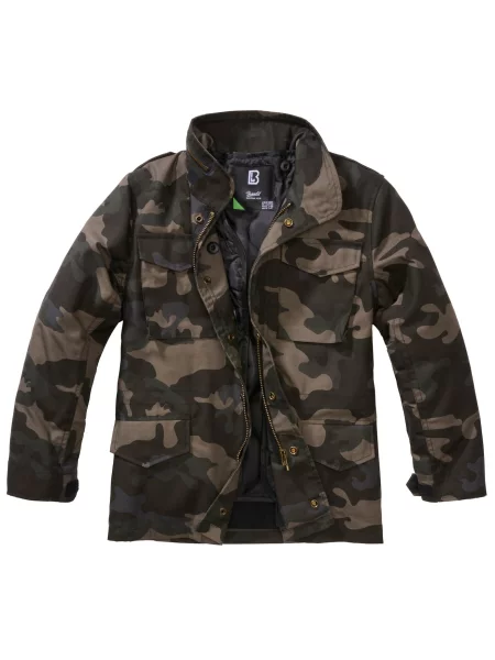 Brandit Přechodná bunda hnědá / khaki / olivová / tmavě zelená