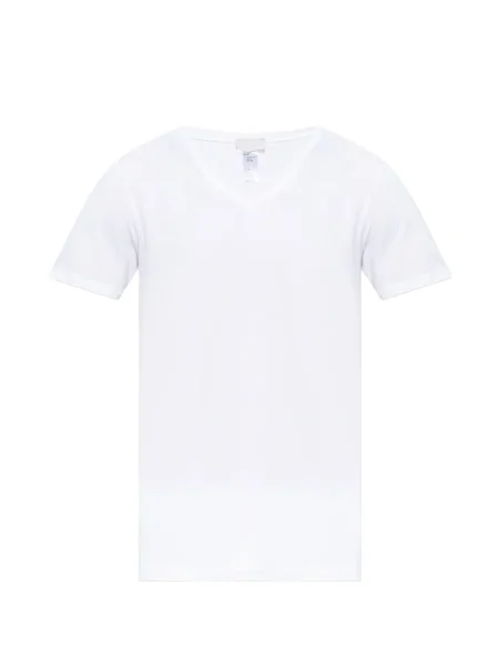 Тениска Hanro с V-образно деколте бяло