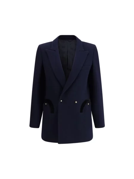 Aksamitna marynarka Blazé Milano elegancka niebieska