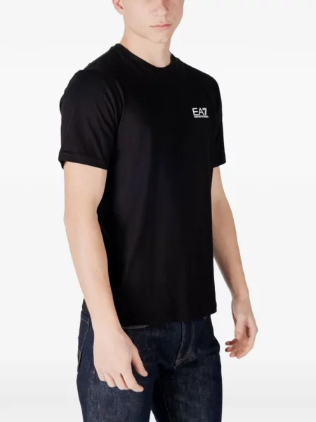 Μπλούζα Ea7 Emporio Armani με σχέδιο μαύρο