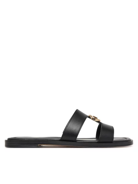 Natikači MICHAEL Michael Kors Ering Flat črna