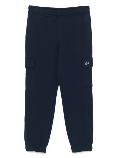 Pantaloni cargo Lacoste alergare albastru