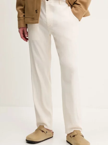 Lanene hlače Theory bež