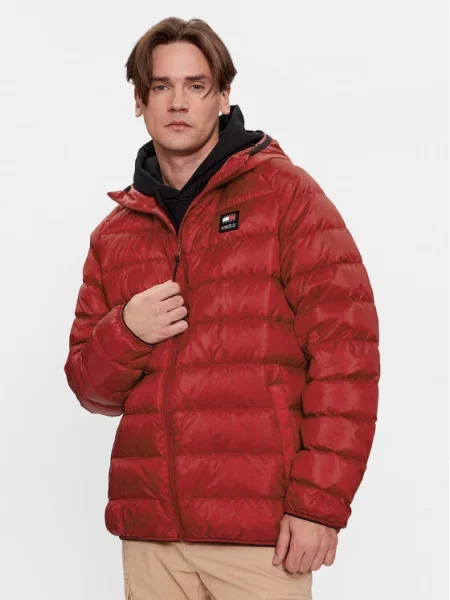 Tommy Jeans Преходно яке червен