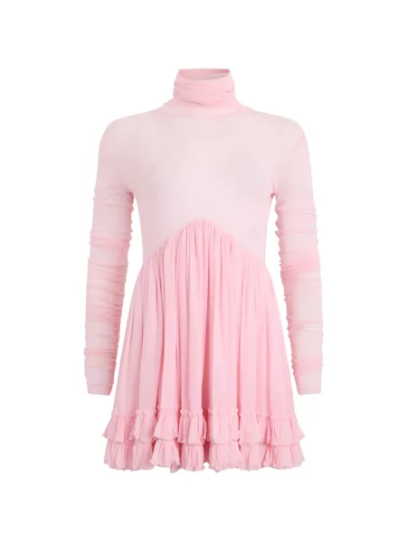 Rochie mini Philosophy Di Lorenzo Serafini cu volane roz