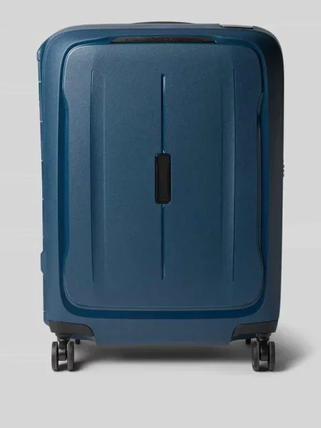 Walizka z fakturowanym wzorem model Spinner' Samsonite granatowa