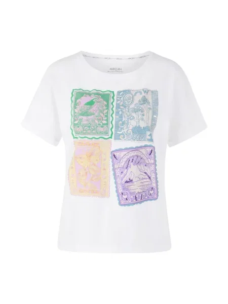 Koszulka Marc Cain biała