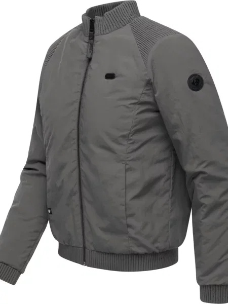 Ragwear Geacă de primăvară-toamnă grafit gri