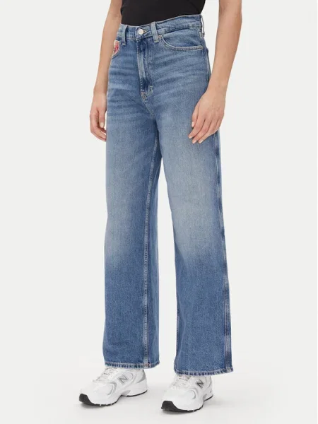 Tommy Jeans Дънки Claire Hr Wd Rwb син