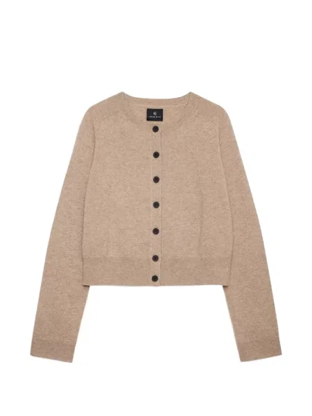 Cardigan Anine Bing melange cu strasuri